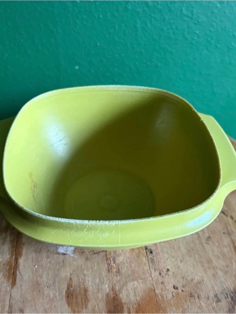 Vintage Tupperware Servalier Bowl 3.5 cup in Lime Green
